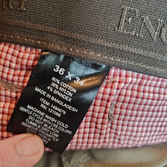 English Laundry Cotton Blend Pants Size 36x34, Like New - Picture 5 of 6